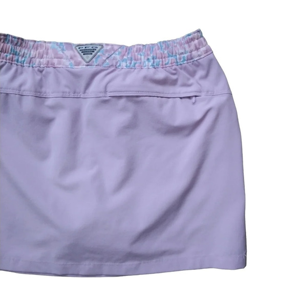 Columbia Floral Waistband Pale  Violet Performance Sports Mini Skort XS - Picture 7 of 10